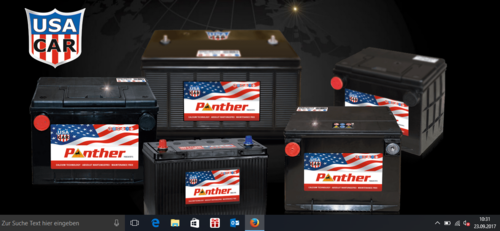 Pantherbatterie USA Car  SBPUS85