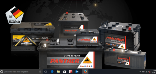 Pantherbatterie Premium PKW  SBPPKW100